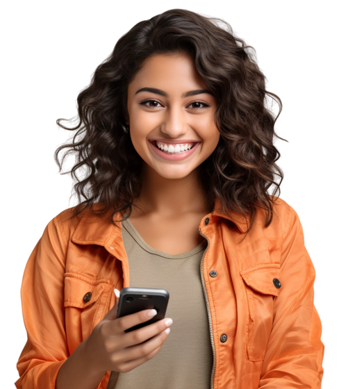 Smiling professional woman